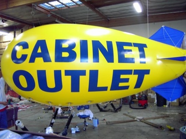 Yellow Cabinet Outlet Blimp
