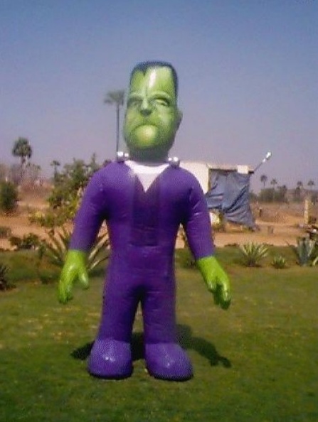 Green Blue Custom Inflatable