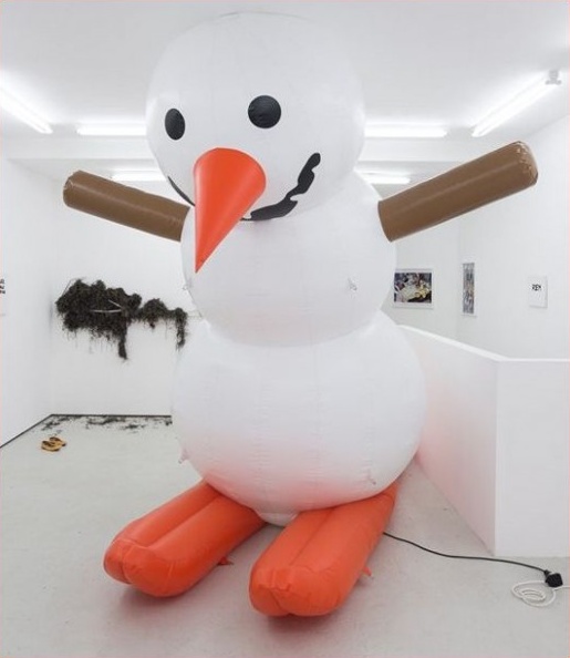 Orange White Custom Inflatable