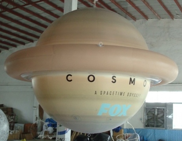 Light Yellow Helium Cosmo Fox Sphere