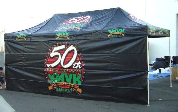 Black Custom 50Th Tent