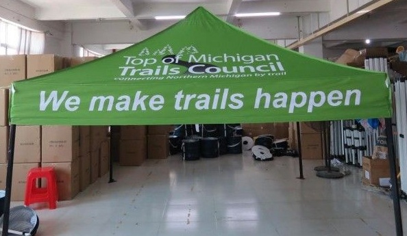 Green Custom Trails Council Tent